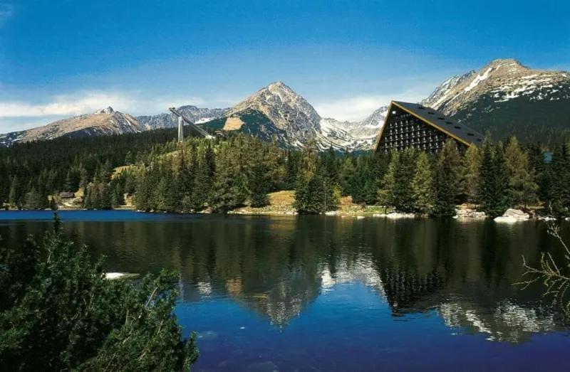 Apartment With Mountain View In Hotel Crocus, Štrbské Pleso Dış mekan fotoğraf
